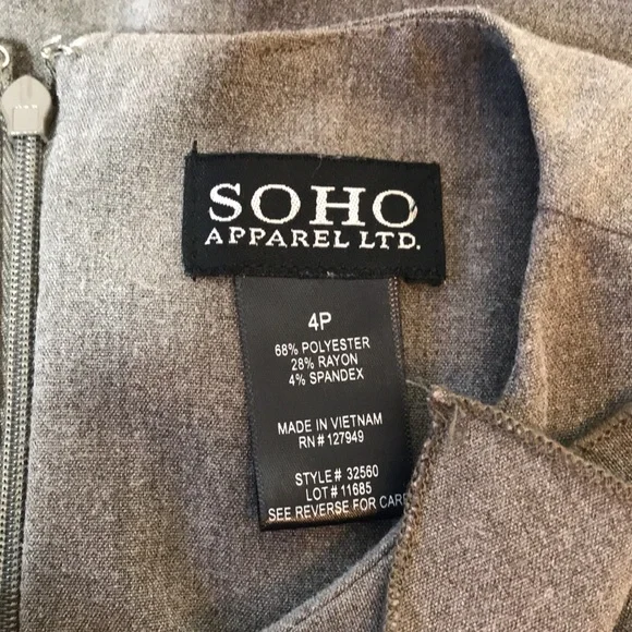 Soho light brown 4p dress - Picture 3 of 4